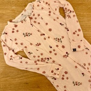 Gerber Modern Moments Pink Floral Onesie